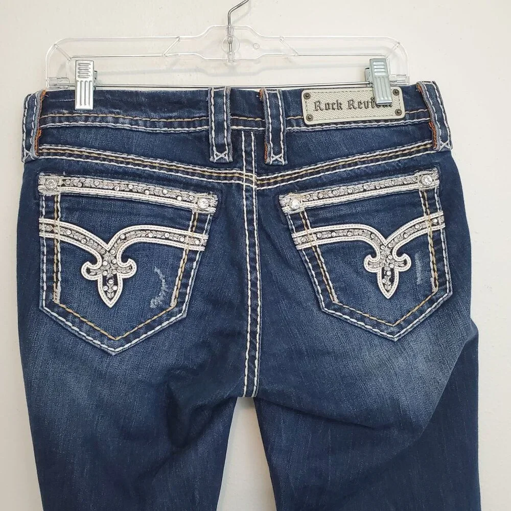 Rock Revival Nancy Easy Boot mid rise jeans - Picture 7 of 14